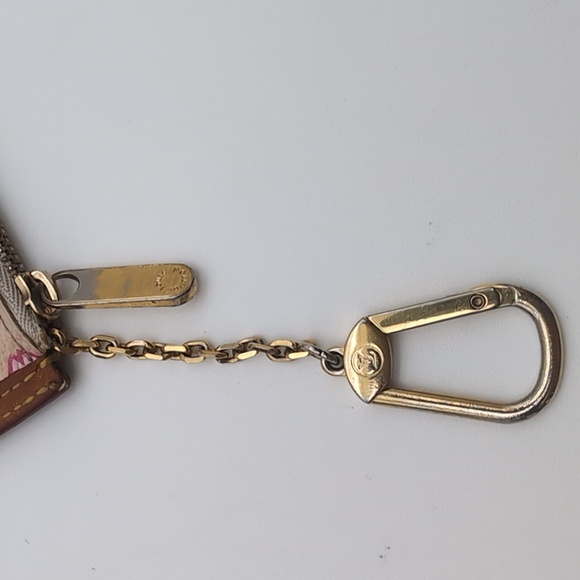 LOUIS VUITTON Cherry Blossom Takashi Murakami Monogram Coin Case/Key Ring - Picture 3 of 8